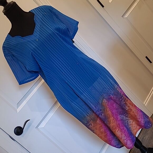 Poshak-e-khas sz M tunic top with side slits - Picture 1 of 9